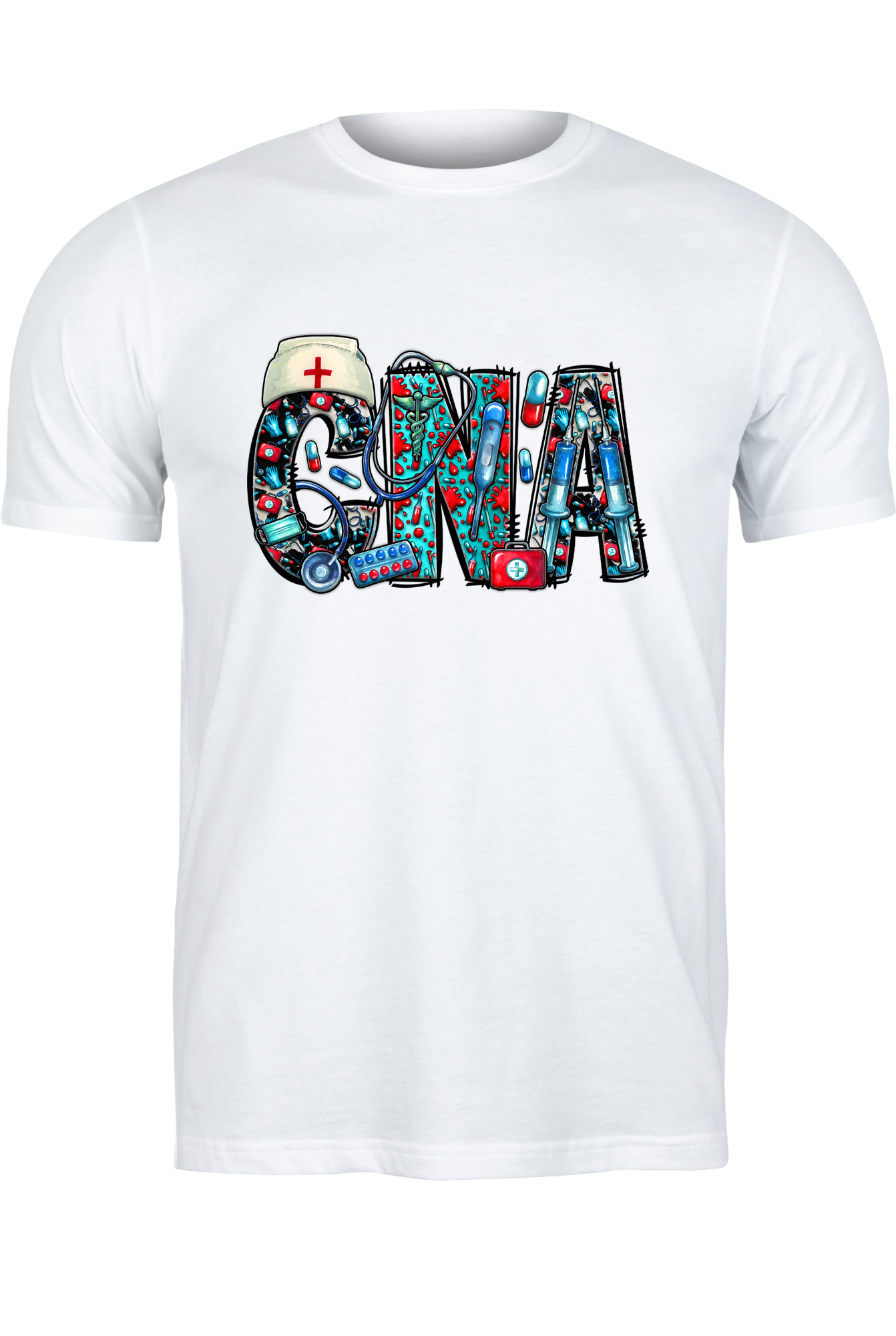 CNA Pill and Syringe T-shirt