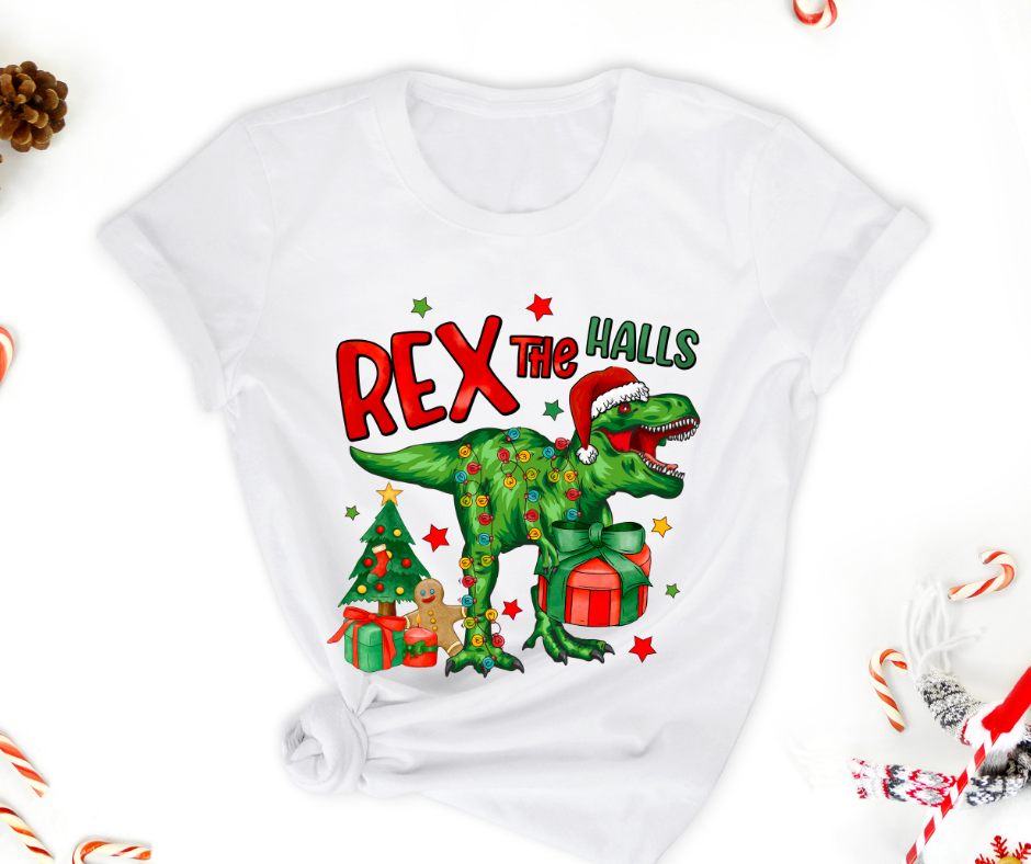 Rex The Halls Tee