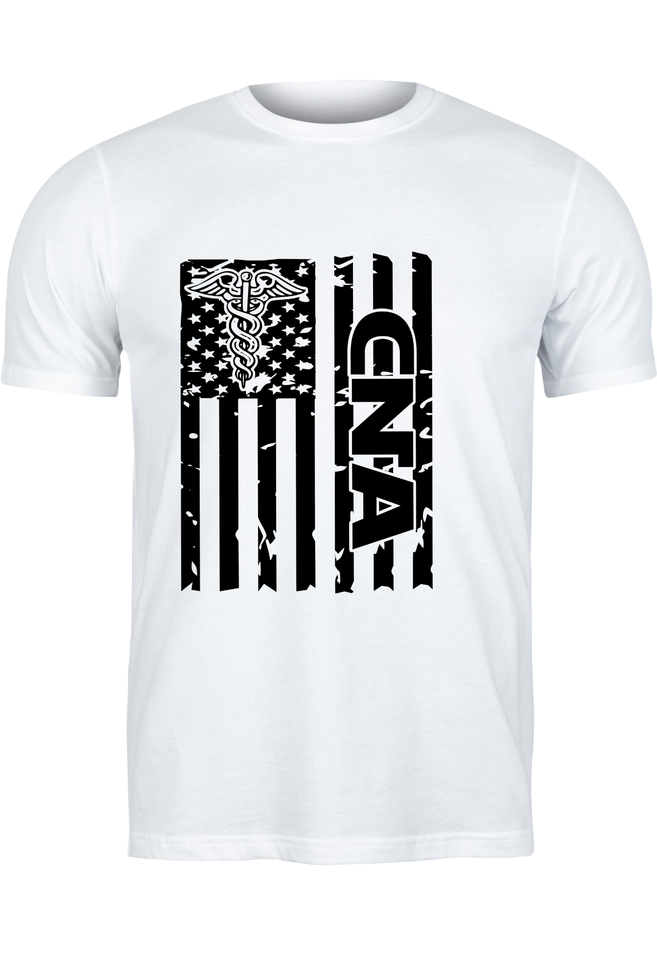 CNA American Distressed Flag T-shirt