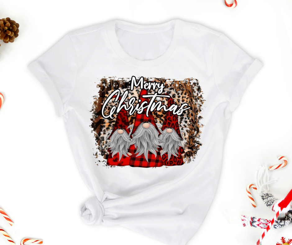 Christmas Gnome Tees
