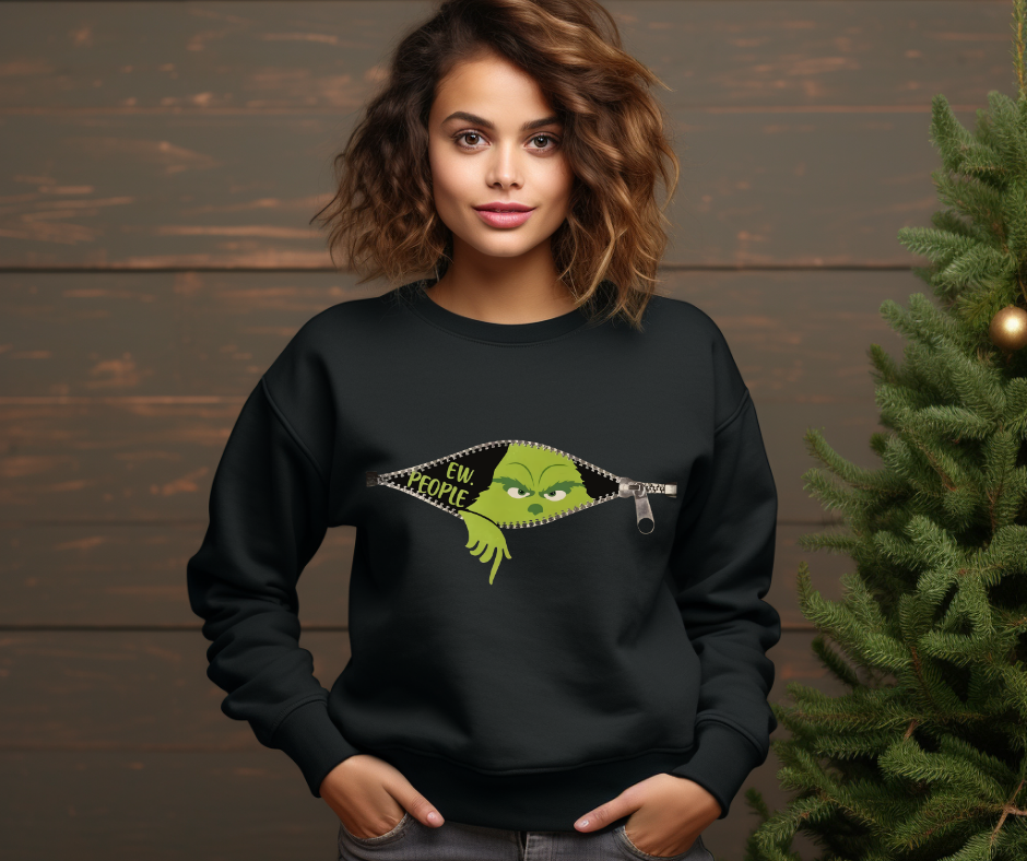 Grinch "Ew, People" Tee