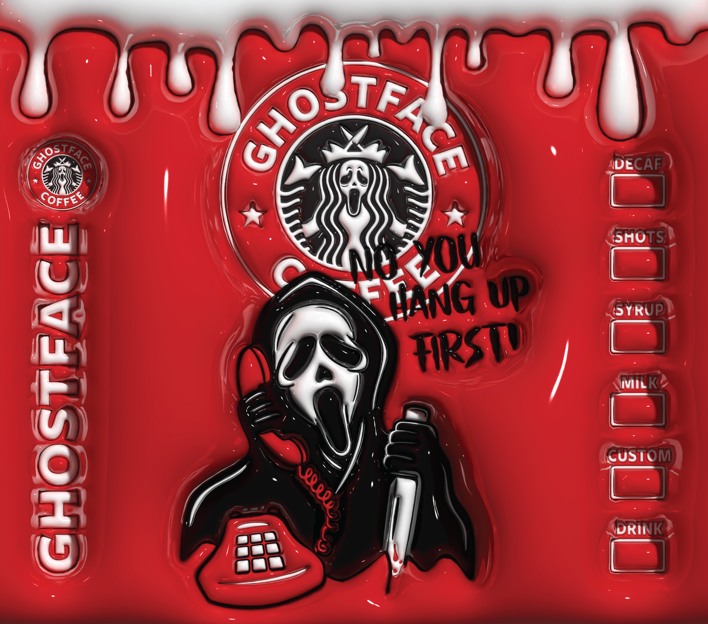 Ghostface Coffee 20oz Tumbler