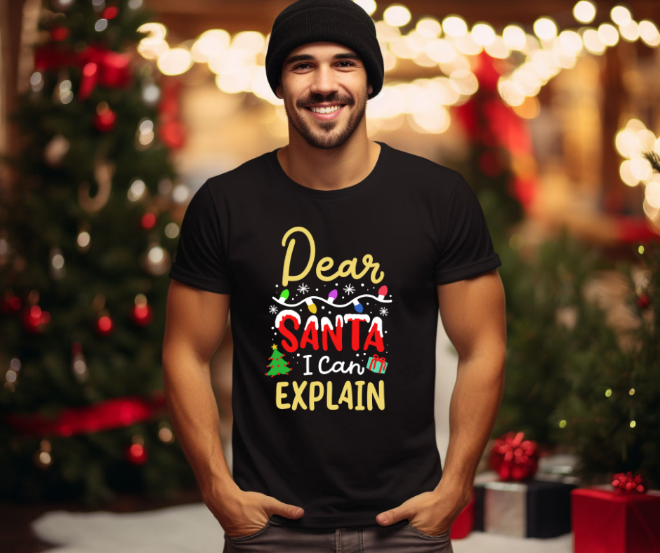 Dear Santa I Can Explain Tee