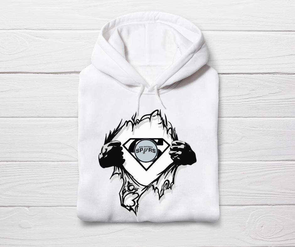 San Antonio Spurs T-shirt & Hoodie - Superman