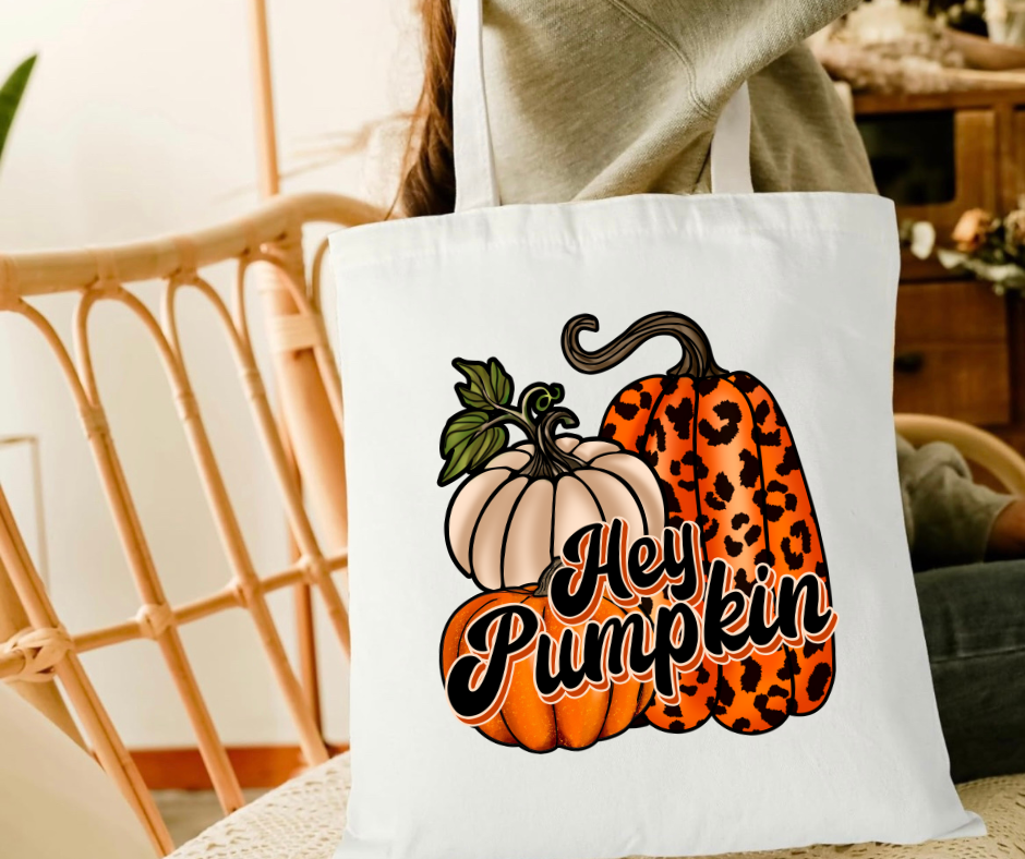 Hey Pumpkin Tote Bag