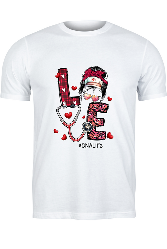 CNA Life Valentines T-shirt