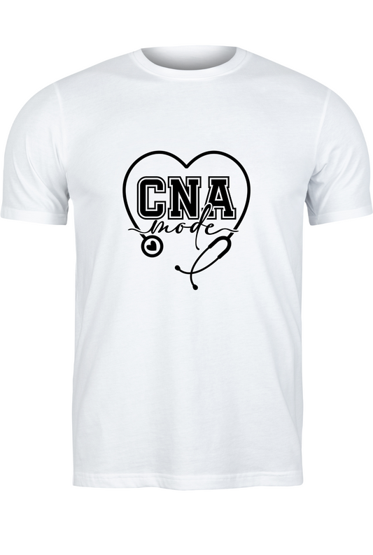CNA Mode Heart Shaped Stethoscope T-shirt